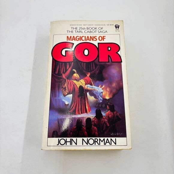 Magicians of GOR by John Norman. 1st printing 1988. Fantasy/adventure. Nice! - Picture 1 of 6